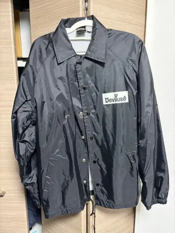 Deviluse 나일론 자켓 M 블랙