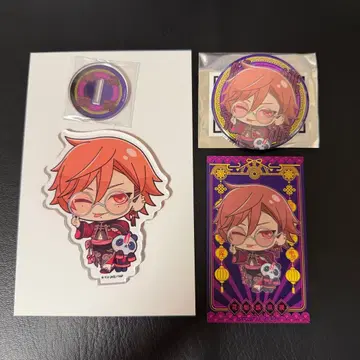 도겐안귀 파보테리아 다크 쿄시 아크릴 스탠드 캔뱃지 특전 오이란자카 쿄야