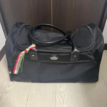 Orobianco 블랙 보스턴 백