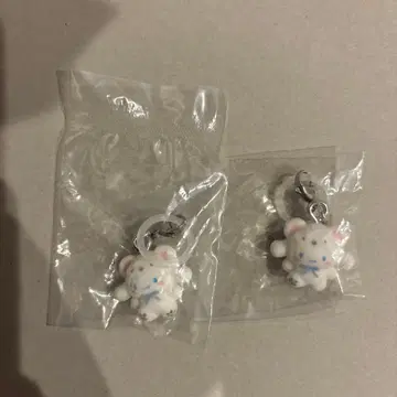 [ 2개 세트 ] 산리오 메지루시 액세서리 포근 스노우 시나모롤