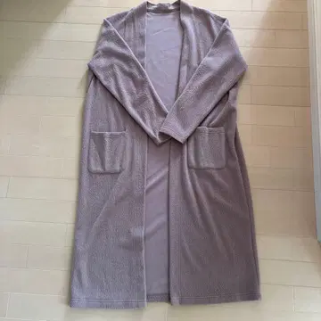 르 레브 드 B. 롱 가디건 M 라이트 그레이