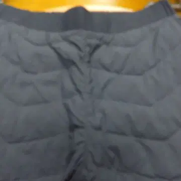 블랙 3L 다운 팬츠