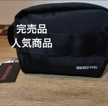 미사용 새상품 BRIEFING 아웃도어 화장품 파우치 (파우치만)