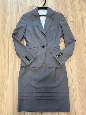 NORD SUD 그레이 스커트 수트 36