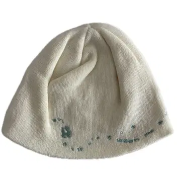 inodore 비니 아이보리 아크릴제 새상품급