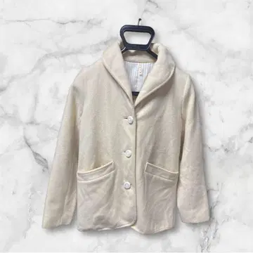 울 자켓 여성용 S 아이보리