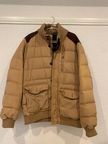 TOMMY 다운 자켓 베이지