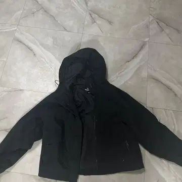 레어 블랙 로고 THE NORTH FACE 마운틴 후드티 여성용