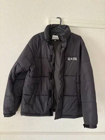 CONVERSE ALL STAR 블랙 다운 자켓 M