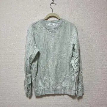 TOPTEN 민트 그린 긴팔 T셔츠 90