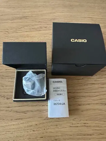 CASIO 카시오 반지 워치 실버 CRW-001G-9JR