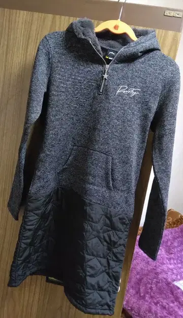 새상품급 보아 후드티 원피스 골프 플리스 퀼팅