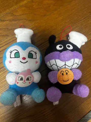 세균맨 짤랑이 봉제 인형 세트