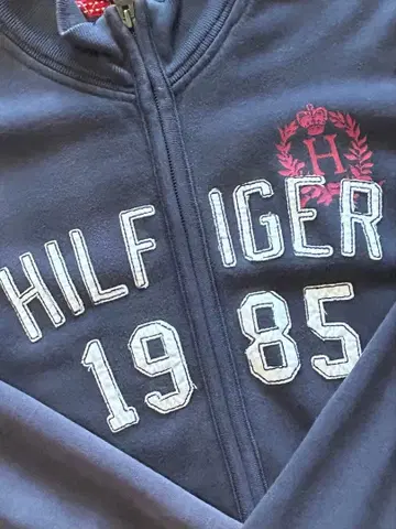 HILFIGER 네이비 집업 트레이닝복