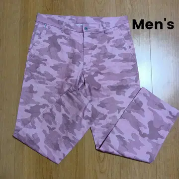 [ 컨디션 최상 ] zoy 남성용 핑크 카모플라주 팬츠 L