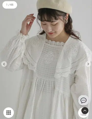 TSUHARUbySM2 파츠 레이스 자수 원피스 S 사이즈