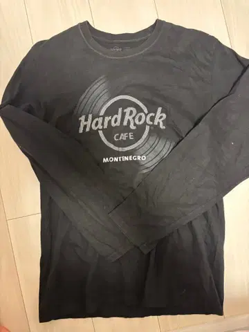 Hard Rock Cafe 블랙 롱 티셔츠 M