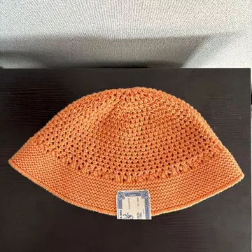 THE H.W.DOG&CO cotton knit hat orange