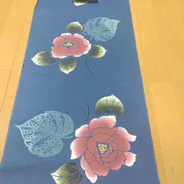 면 꽃무늬 유카타 옷감
