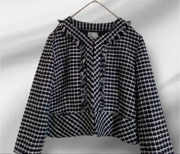 빅 사이즈! DAMA collection 트위드 노카라 자켓 13