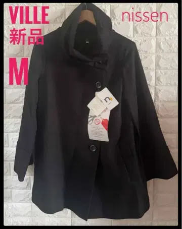 VILLE nissen 새상품 M 사이즈 블랙 계열 숏코트