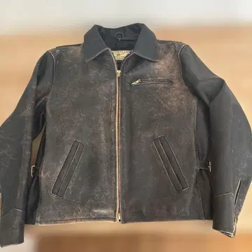 나카타 상점 morgan productions 싱글 가죽 자켓