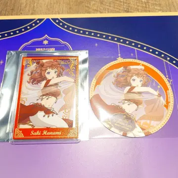 학마스 아니카페 아라비안 데코 케이스 카드 코스터 하나미 사키