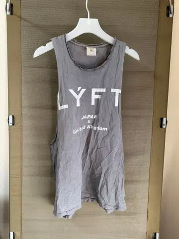 LYFT 탱크탑 XL 그레이 일본 x 영국
