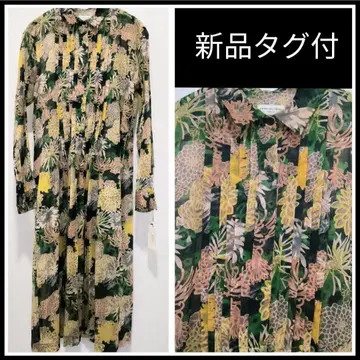 [ 새상품 ] DRIES VAN NOTEN 롱 원피스 플라워 프린트283