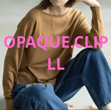 OPAQUE.CLIP 긴팔 니트 LL