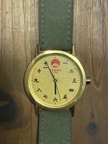 BEAMS JAPAN 한자 숫자 손목시계