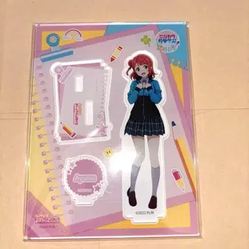 니지가사키 우에하라 아유무 교외 학습 아크릴 스탠드