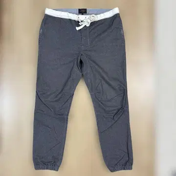 BEAMS 그레이 조거 팬츠 M