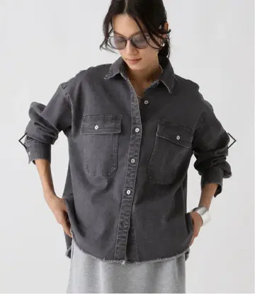 [택 포함 새상품] Elura. 성인 데님 셔츠