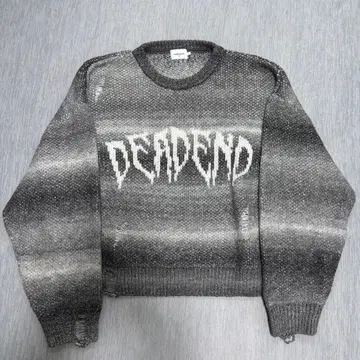 완판템 ANDER HUNK 데미지 니트