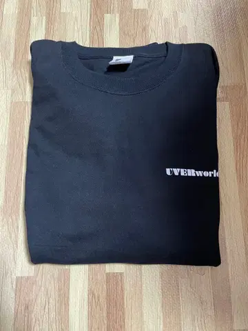 미사용 밴딩 T셔츠 UVERworld 긴팔 티셔츠 해바라기 S 사이즈