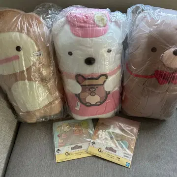 스미코구라시 봉제 인형 3종 세트