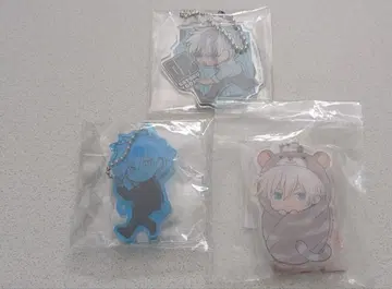 주술회전 고죠 사토루 키링 모음