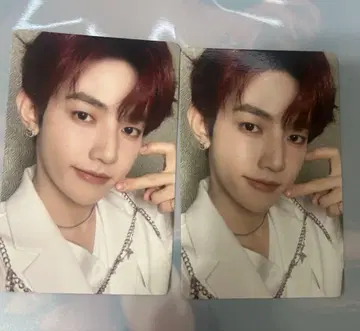 타워 레코드 장하오 화이트 의상 트레이딩 카드 혜택 zb1