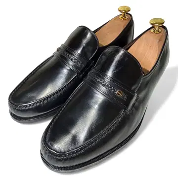 [새상품급] madras 마드라스 로퍼 24 블랙 가죽 가죽 신발