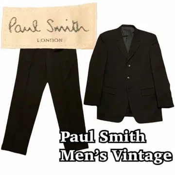 [ Paul Smith ] Vintage 80s 90s 블랙 셋업