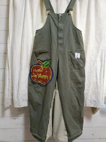 리메이크 살로펫 팬츠 아메카지 L 사이즈