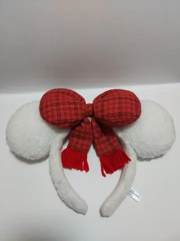 Disney 스노우 2017 겨울 크리스마스 머리띠 미니 리본