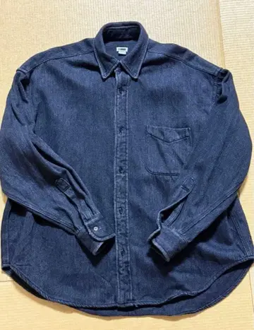 H BEAUTY&YOUTH BLACK DENIM SHIRT 셔츠 S