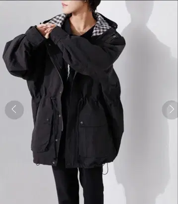 이아파피요네 SUMISTYLE 블루종 블랙 체크