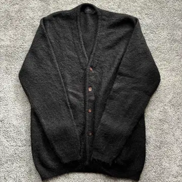 SLICK 샤기 모헤어 가디건