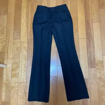 23구 블랙 턱 팬츠 슬랙스 사이즈 32 작은 사이즈 겨울 양모