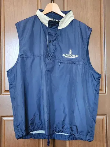 Munsingwear 그랜드 라무 네이비 슬리브리스 베스트 XL