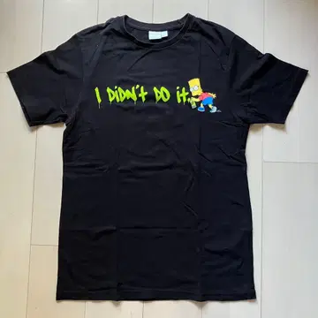 바트 심슨 I DIDN'T DO IT 티셔츠