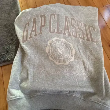 GAP 클래식 그레이 집업 후드티 M 사이즈